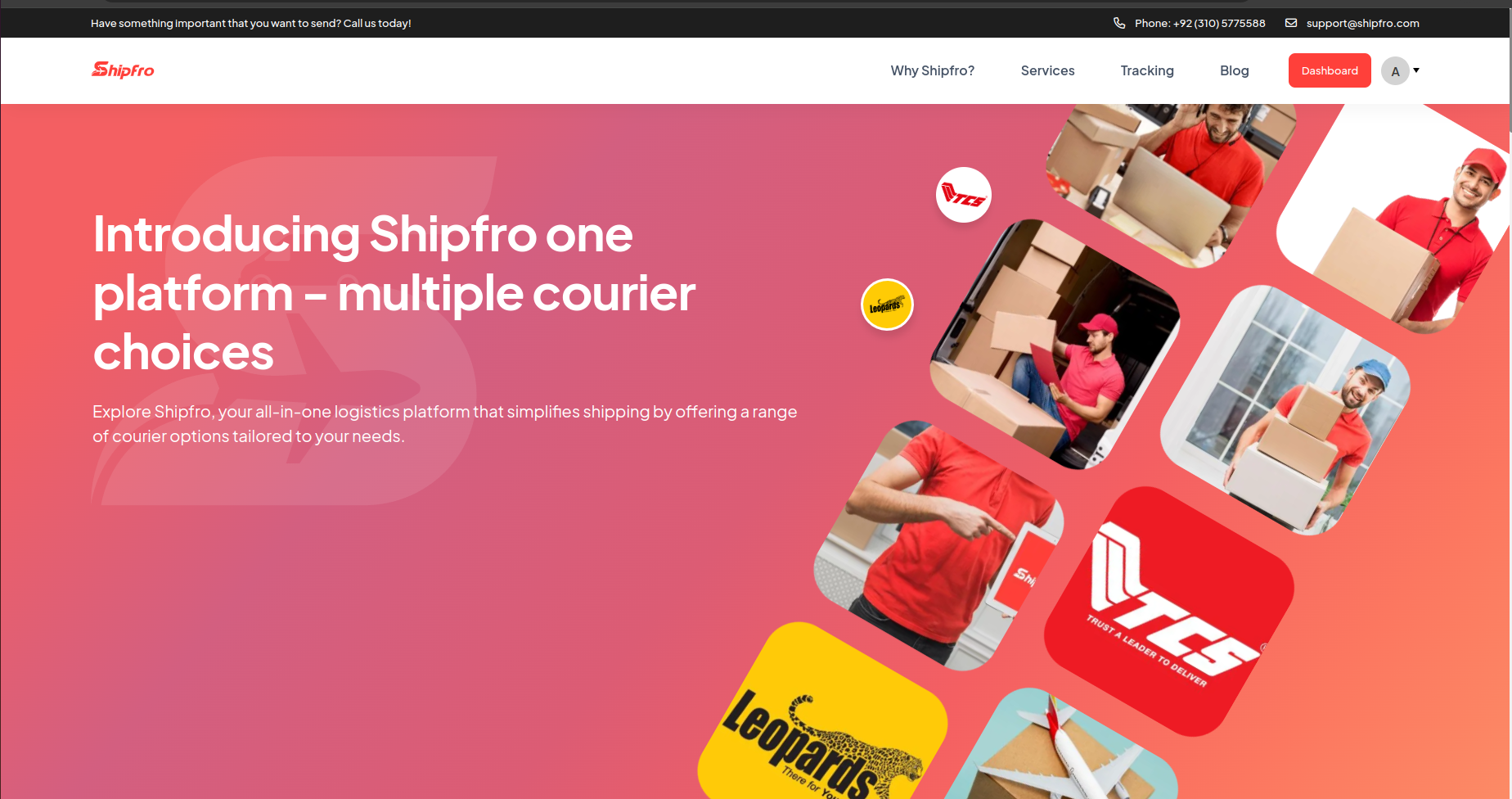 Shipfro (React Js Developer)