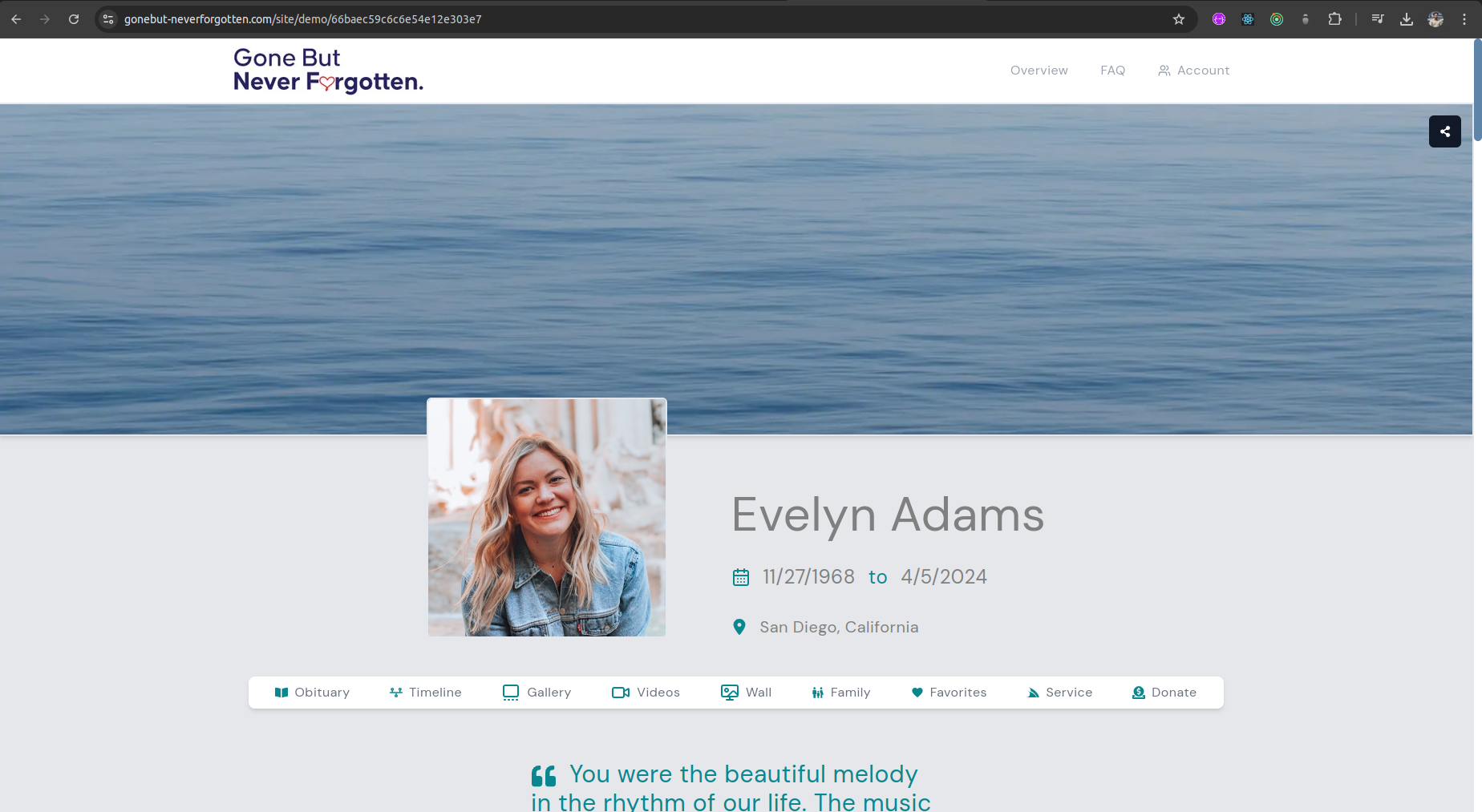 Gone But Never Forgotten